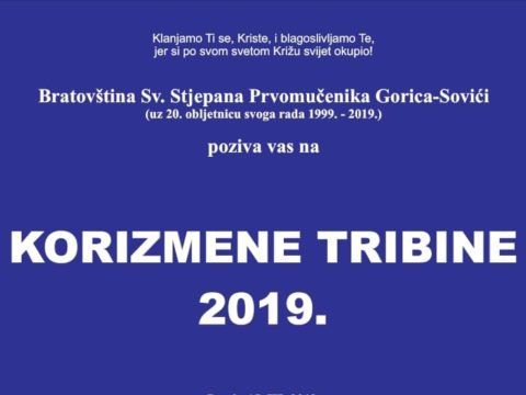 Korizmene tribine 2019